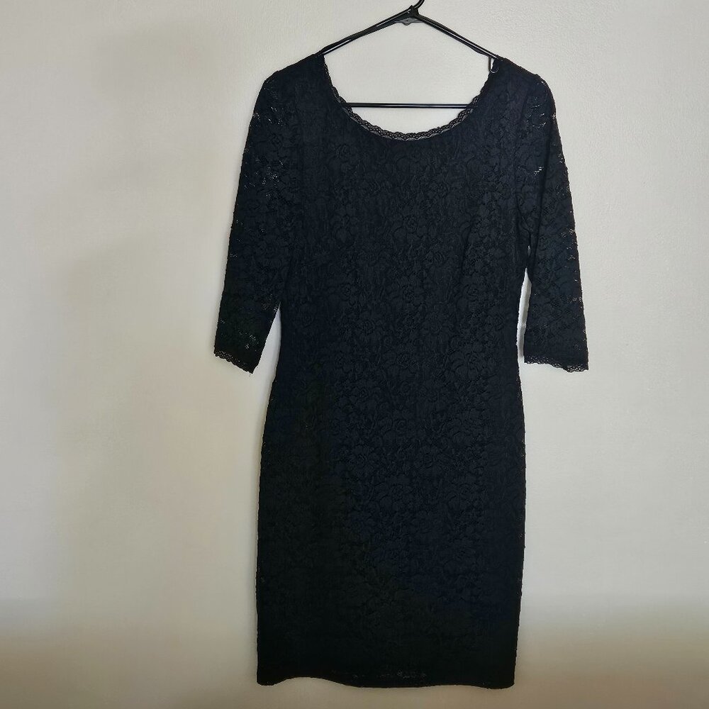 Dress - black lacy